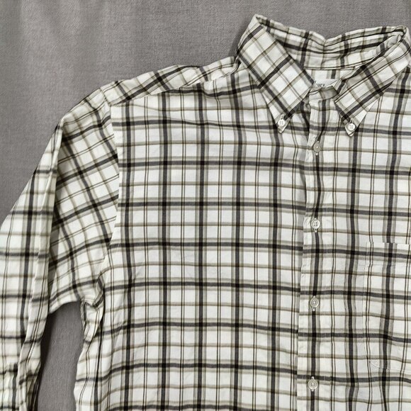 Turnbury Mens Large 33 100% Cotton Button Up Classic Core Norm Core Business - Picture 8 of 13